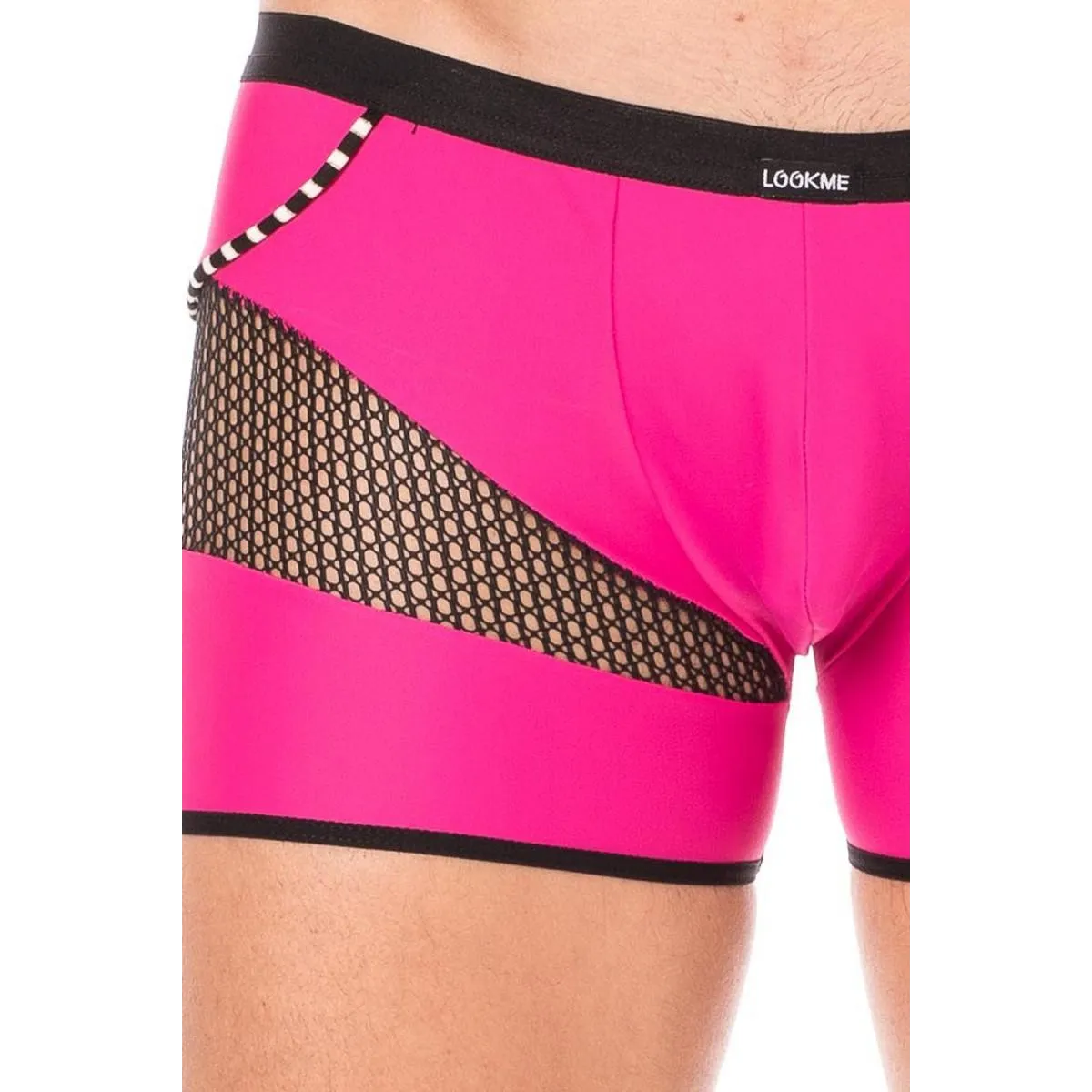 Herren Boxer Short 2004-67 magenta von Look Me | Fesselliebe.de
