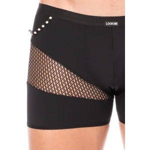 Herren Boxer Short 2004-67 schwarz von Look Me