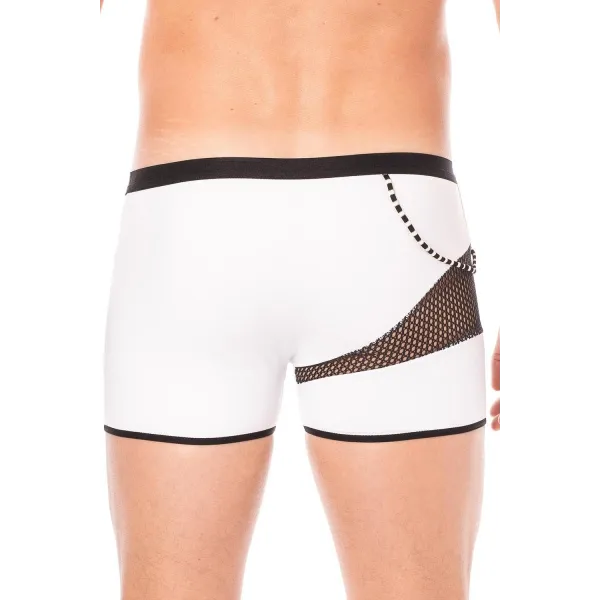 Herren Boxer Short 2004-67 weiß von Look Me | Fesselliebe.de