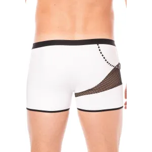 Herren Boxer Short 2004-67 weiß von Look Me