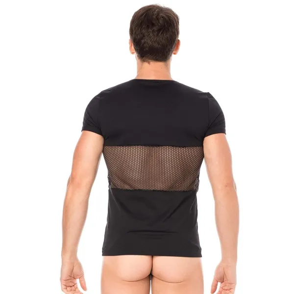 Herren T-Shirt 2004-81 schwarz von Look Me | Fesselliebe.de