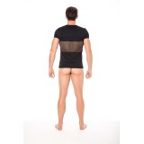Herren T-Shirt 2004-81 schwarz von Look Me | Fesselliebe.de