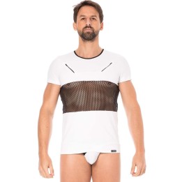Herren T-Shirt 2004-81 weiß von Look Me | Fesselliebe.de