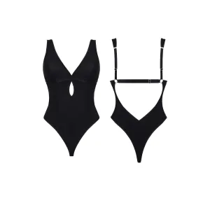 Schwarzer Body LXGracia001 von Demoniq LadyX