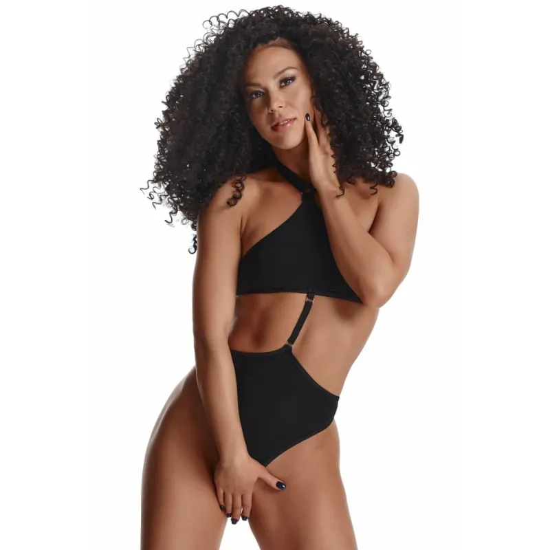 Schwarzer Body LXNita001 von Demoniq LadyX | Fesselliebe.de
