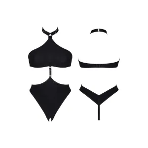 Schwarzer Body LXNita001 von Demoniq LadyX