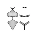 Schwarzer Body LXNieve001 von Demoniq LadyX
