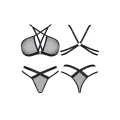 Schwarzes Set LXAina001 von Demoniq LadyX