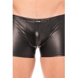 Schwarze Wetlook-Boxer 2008-67 von Look Me | Fesselliebe.de