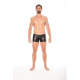 Schwarze Wetlook-Boxer 2008-67 von Look Me | Fesselliebe.de