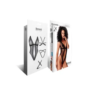 Schwarzer Body LXIsbel001 von Demoniq LadyX