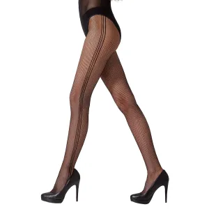 Netz-Strumpfhose TI018 schwarz von Passion