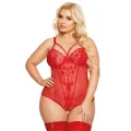 Roter Body ouvert 1891 von Softline Plus Size Collection