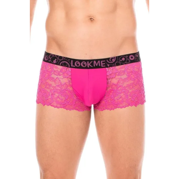 Herren Boxer Short 2006-67 magenta von Look Me | Fesselliebe.de