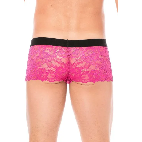 Herren Boxer Short 2006-67 magenta von Look Me | Fesselliebe.de
