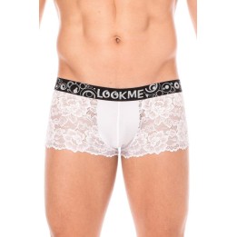 Herren Boxer Short 2006-67 weiß von Look Me | Fesselliebe.de