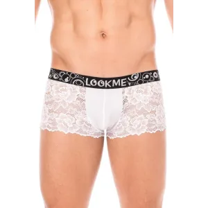 Herren Boxer Short 2006-67 weiß von Look Me | Fesselliebe.de