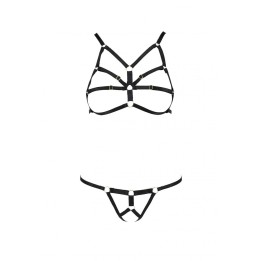 Schwarzes Set PA595873 von Passion Devil Collection | Fesselliebe.de
