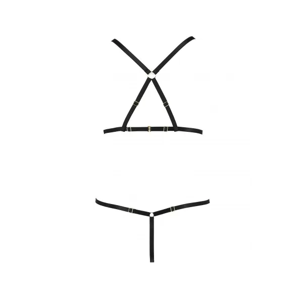 Schwarzes Set PA595873 von Passion Devil Collection | Fesselliebe.de