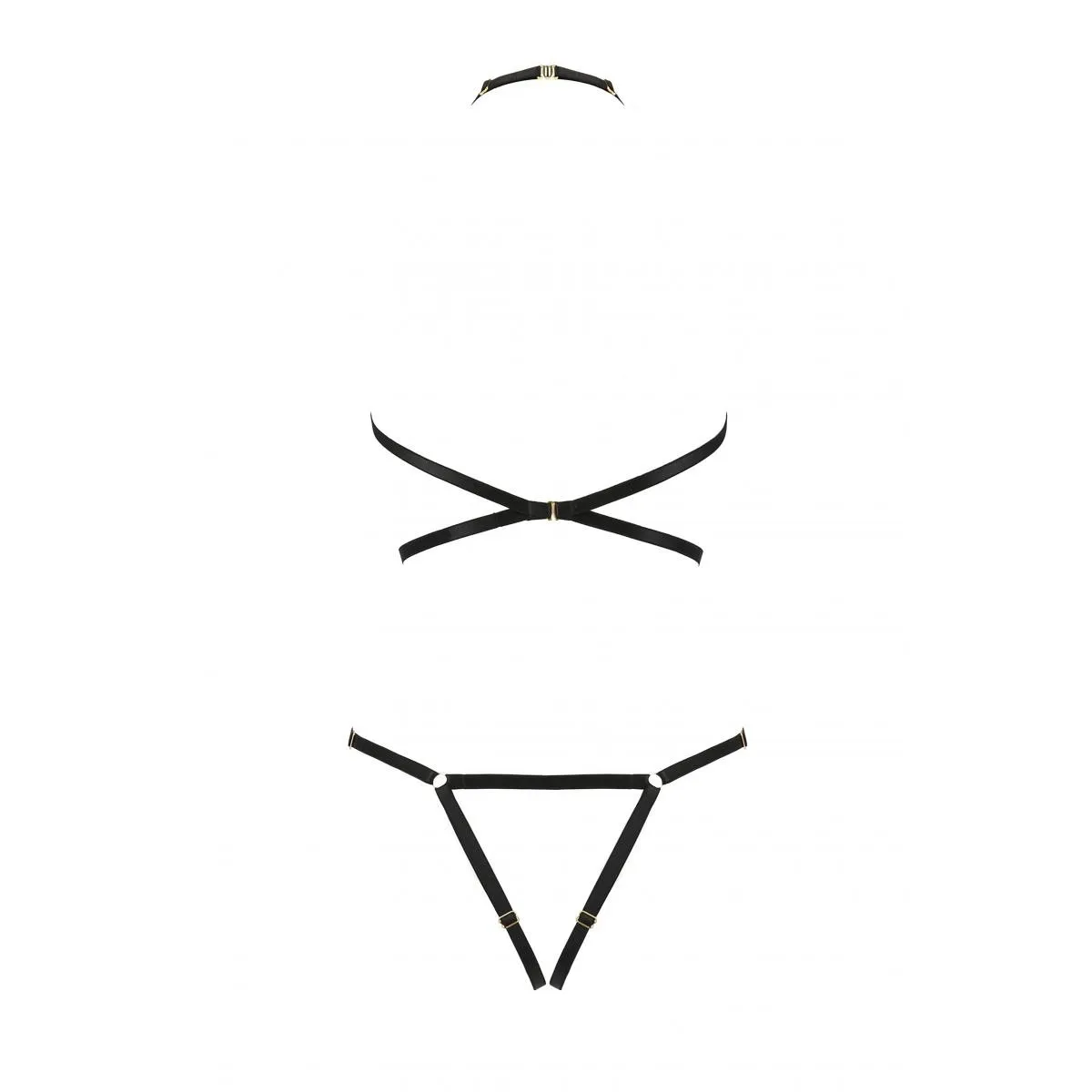 Schwarzer Body PA595769 von Passion Devil Collection | Fesselliebe.de