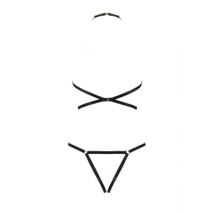 Schwarzer Body PA595769 von Passion Devil Collection