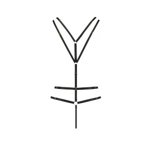 Schwarzer Body PA595784 von Passion Devil Collection