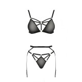 Schwarzes Set PA595882 von Passion Devil Collection | Fesselliebe.de