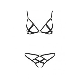 Schwarzes Set PA595885 von Passion Devil Collection | Fesselliebe.de