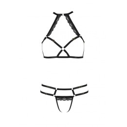 Schwarzes Set PA595879 von Passion Devil Collection | Fesselliebe.de