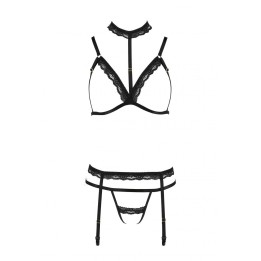 Schwarzes Set PA595888 von Passion Devil Collection | Fesselliebe.de