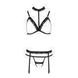 Schwarzes Set PA595888 von Passion Devil Collection | Fesselliebe.de