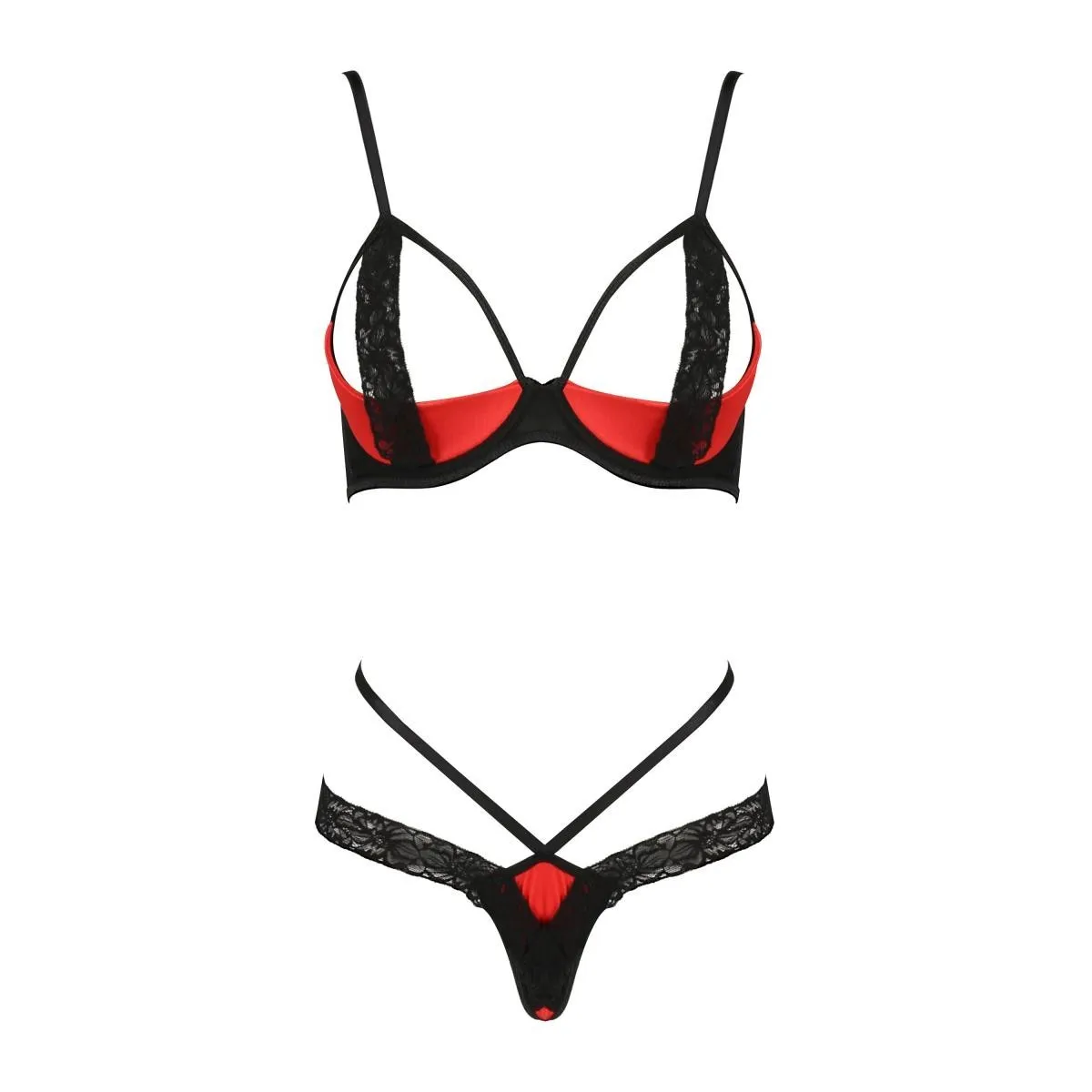 Roter Bikin PA595312 von Passion Devil Collection | Fesselliebe.de