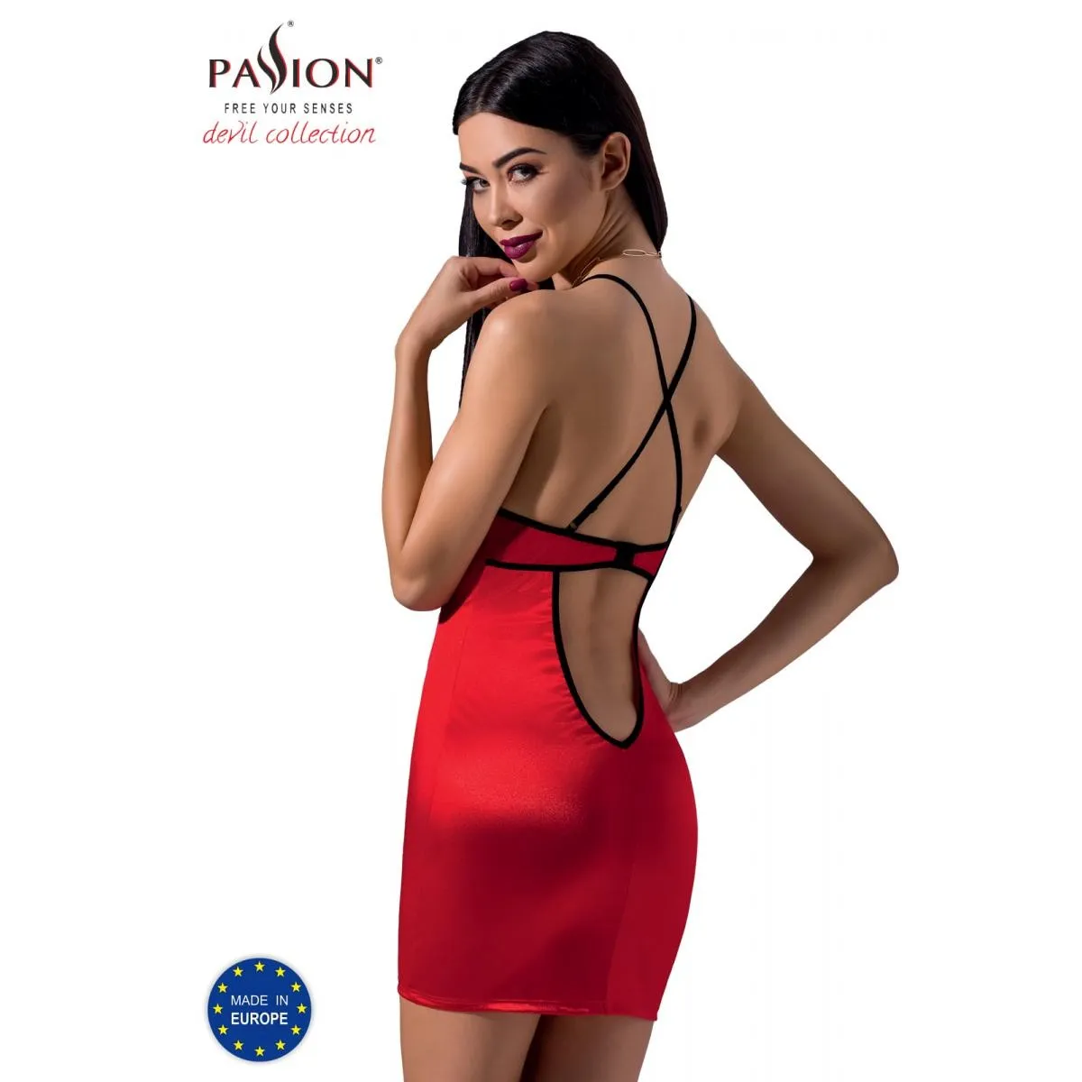 Rotes Chemise PA595318 von Passion Devil Collection | Fesselliebe.de
