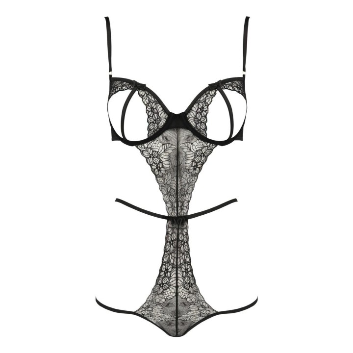 Schwarzer Damenbody PA595282 von Passion Devil Collection | Fesselliebe.de