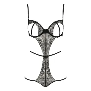 Schwarzer Damenbody PA595282 von Passion Devil Collection | Fesselliebe.de
