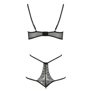 Schwarzer Damenbody PA595282 von Passion Devil Collection