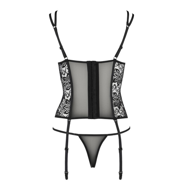 Schwarzes Strapshemd PA595648 von Passion Devil Collection | Fesselliebe.de