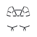 Harness SET011 schwarz von Regnes Fetish Planet | Fesselliebe.de