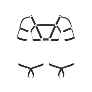 Harness SET011 schwarz von Regnes Fetish Planet