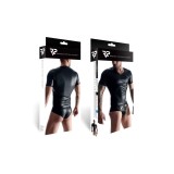 T-Shirt TSH014 schwarz von Regnes Fetish Planet | Fesselliebe.de