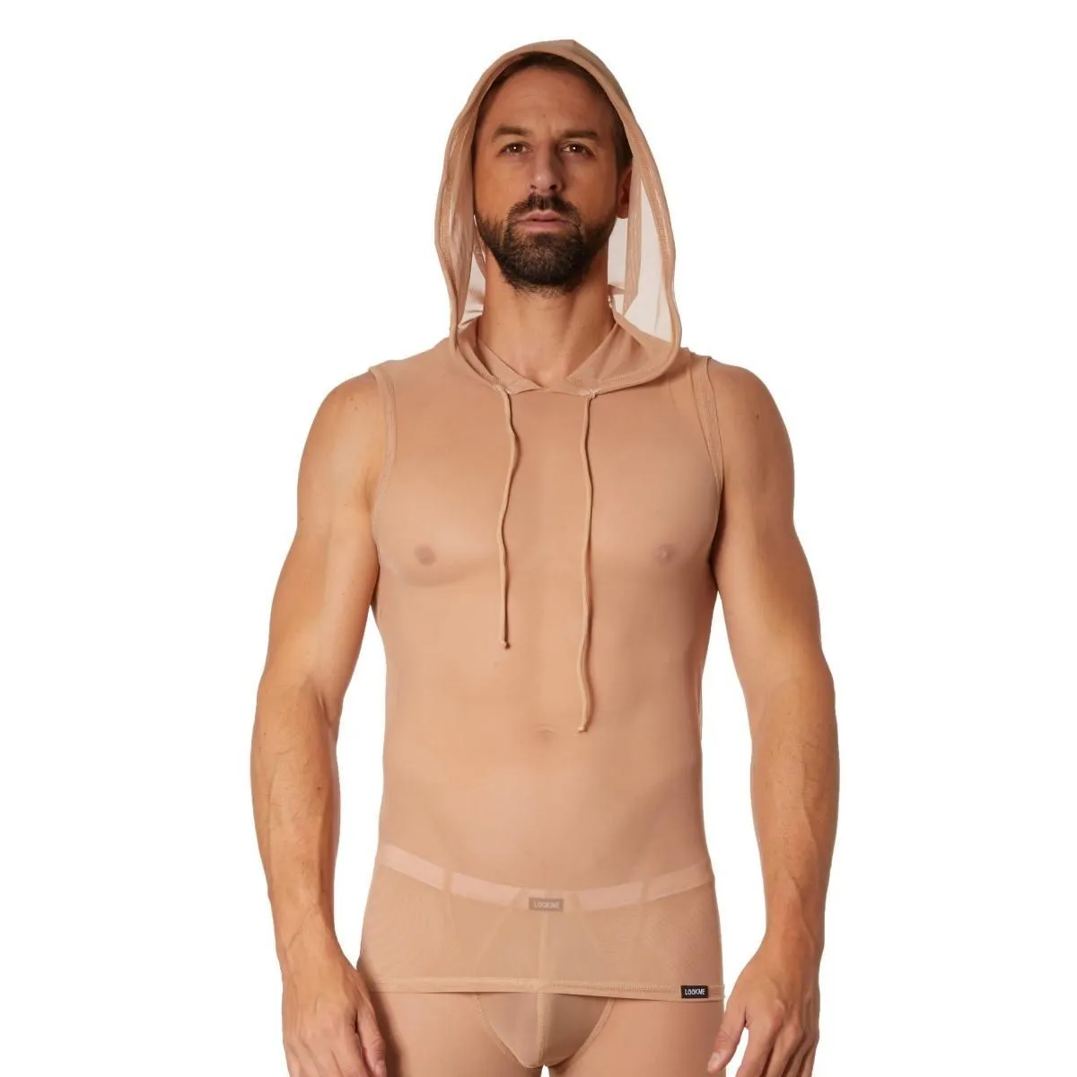 Nude V-Shirt Malibu 2 92-77 von Look Me | Fesselliebe.de