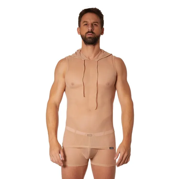 Nude V-Shirt Malibu 2 92-77 von Look Me | Fesselliebe.de