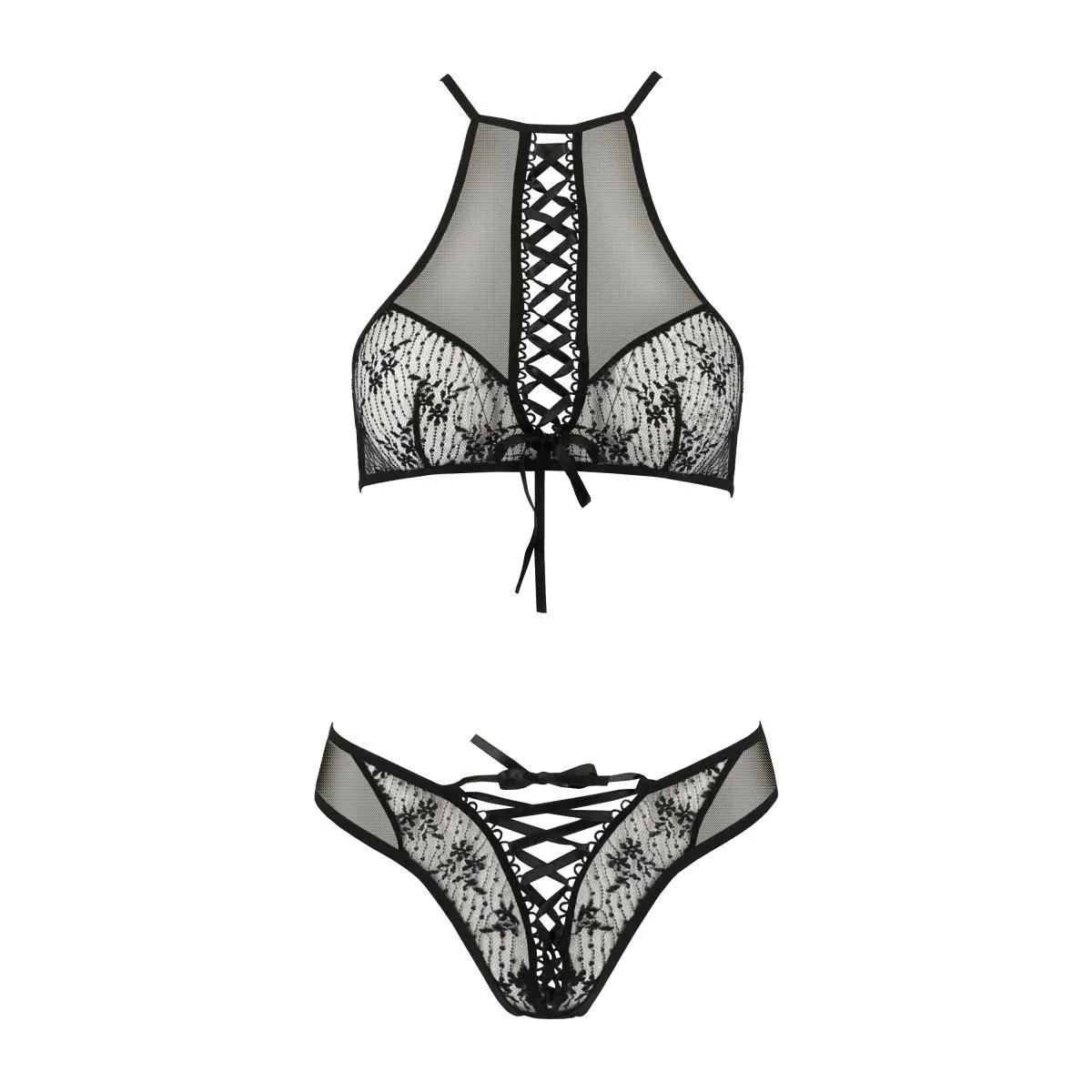 Schwarzes Set PA595558 von Passion Erotic Collection | Fesselliebe.de