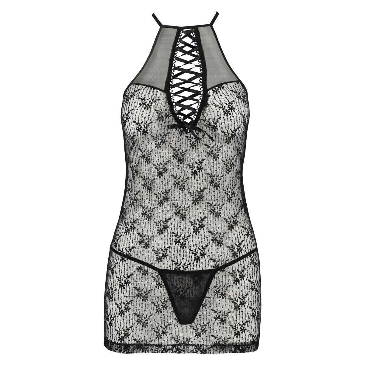 Schwarzes Chemise PA595555 von Passion Erotic Collection | Fesselliebe.de