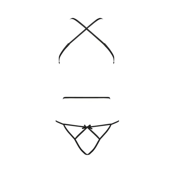 Schwarzer Body PA595543 von Passion Erotic Collection | Fesselliebe.de