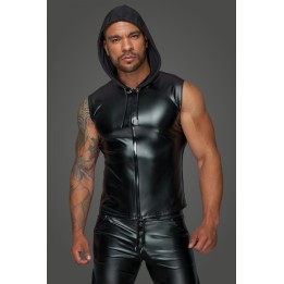Kapuzenshirt mit Zwei-Wege Zipper H062 von Noir Handmade MissBehaved Collection | Fesselliebe.de