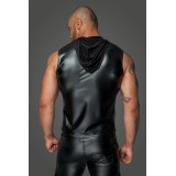 Kapuzenshirt mit Zwei-Wege Zipper H062 von Noir Handmade MissBehaved Collection | Fesselliebe.de