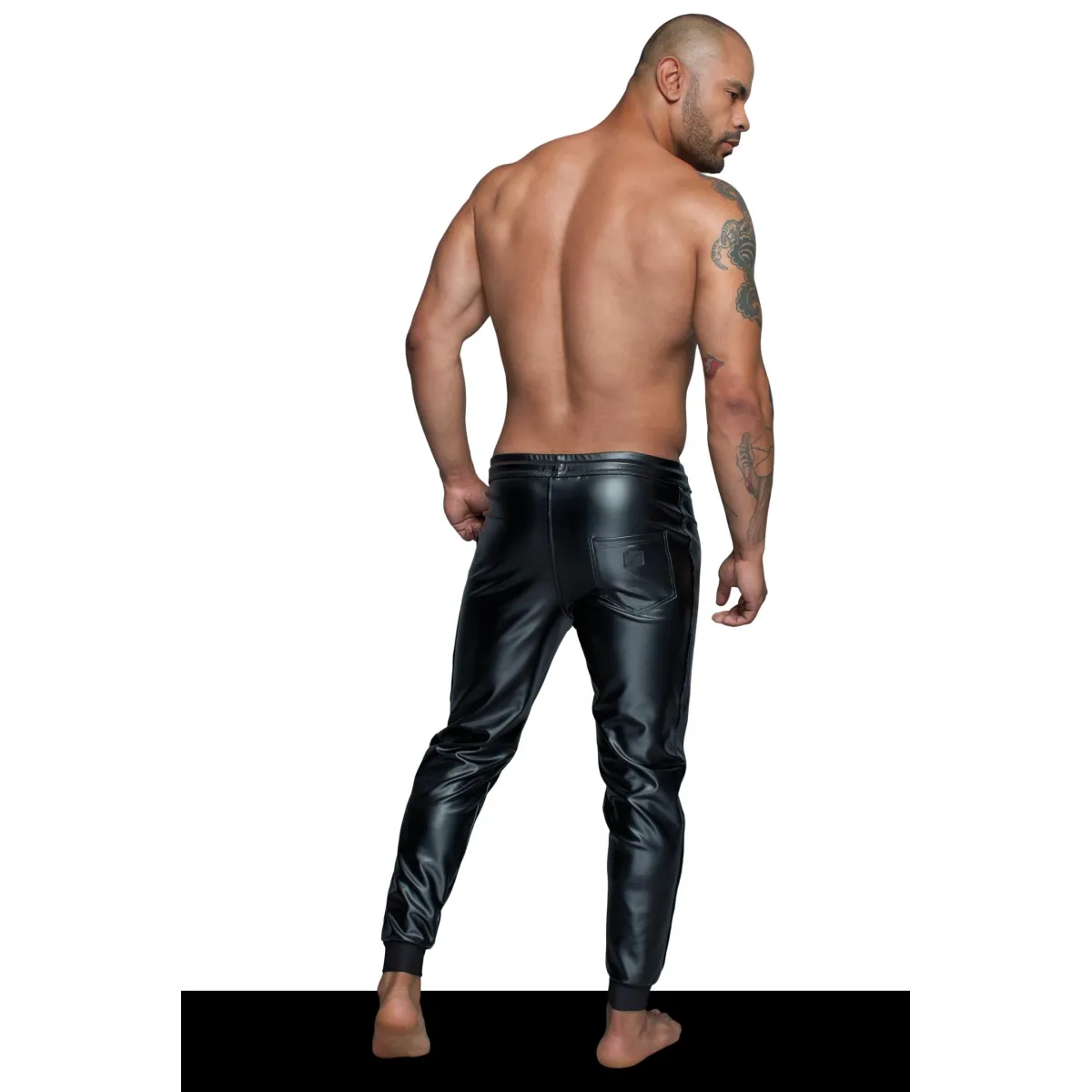 Treggings aus Powerwetlook H063 von Noir Handmade MissBehaved Collection | Fesselliebe.de