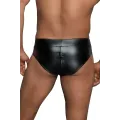 Shorts mit durchgehendem Reißverschluss H065 von Noir Handmade MissBehaved Collection