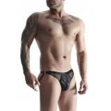 Jock Slip BRI029 schwarz von Regnes Fetish Planet | Fesselliebe.de